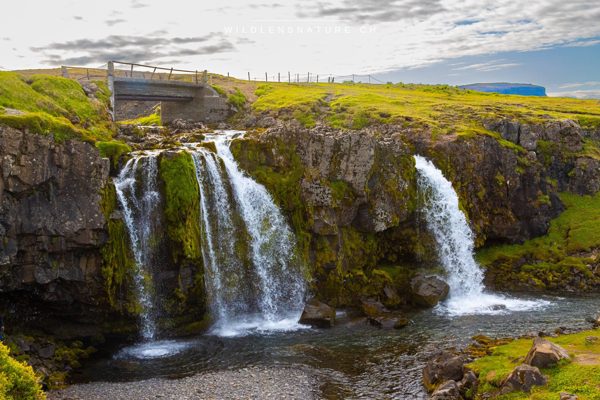 Kirkjufellsfoss vor dem Kirkjufell