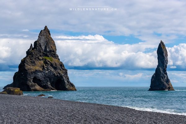Basalt-Seestacks von Reynisdrangar